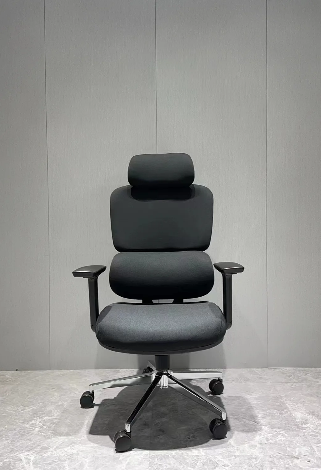 Ensemble Chaises de Bureau Noires Premium Direction et Visiteur – Image 4